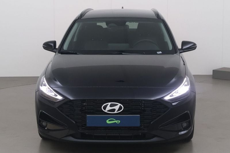 Hyundai i30 Wagon 1.0 t-gdi twist 115, Auto's, Gebruikt, Overige bekleding, Zwart, Bedrijf