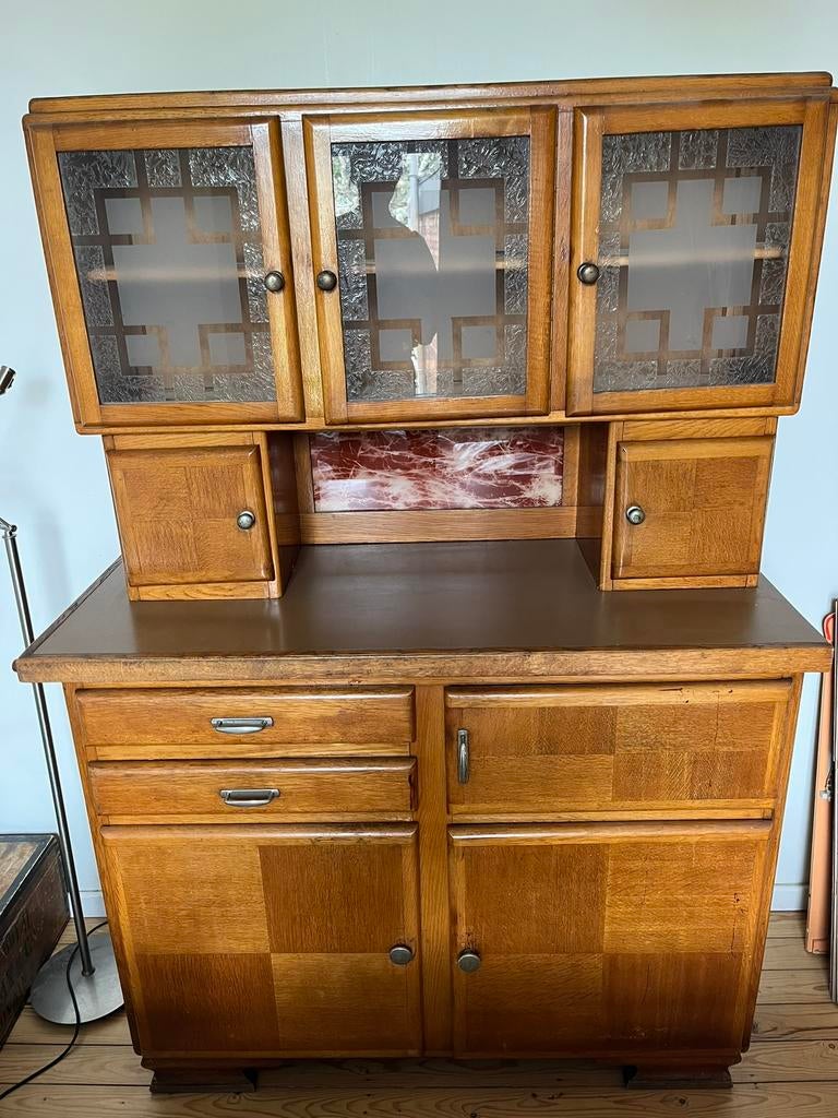 Leuke retro kast, Ophalen, Gebruikt, 100 tot 150 cm, Retro (mogelijk MADO maar kon dit niet verifiëren)