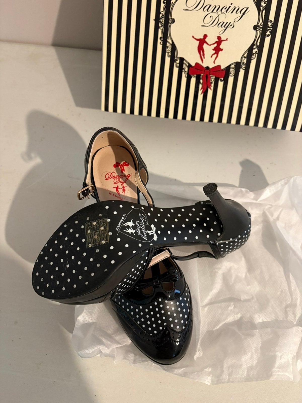 Retro schoenen, Kleding | Dames, Zwart, Ophalen of Verzenden, Zo goed als nieuw, Schoenen met hoge hakken