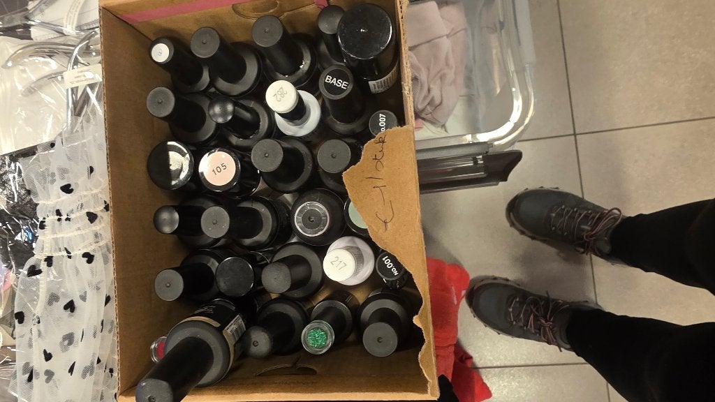 Nagelspullen, Handtassen en Accessoires, Ophalen, Zo goed als nieuw, Handen en Nagels, Accessoires