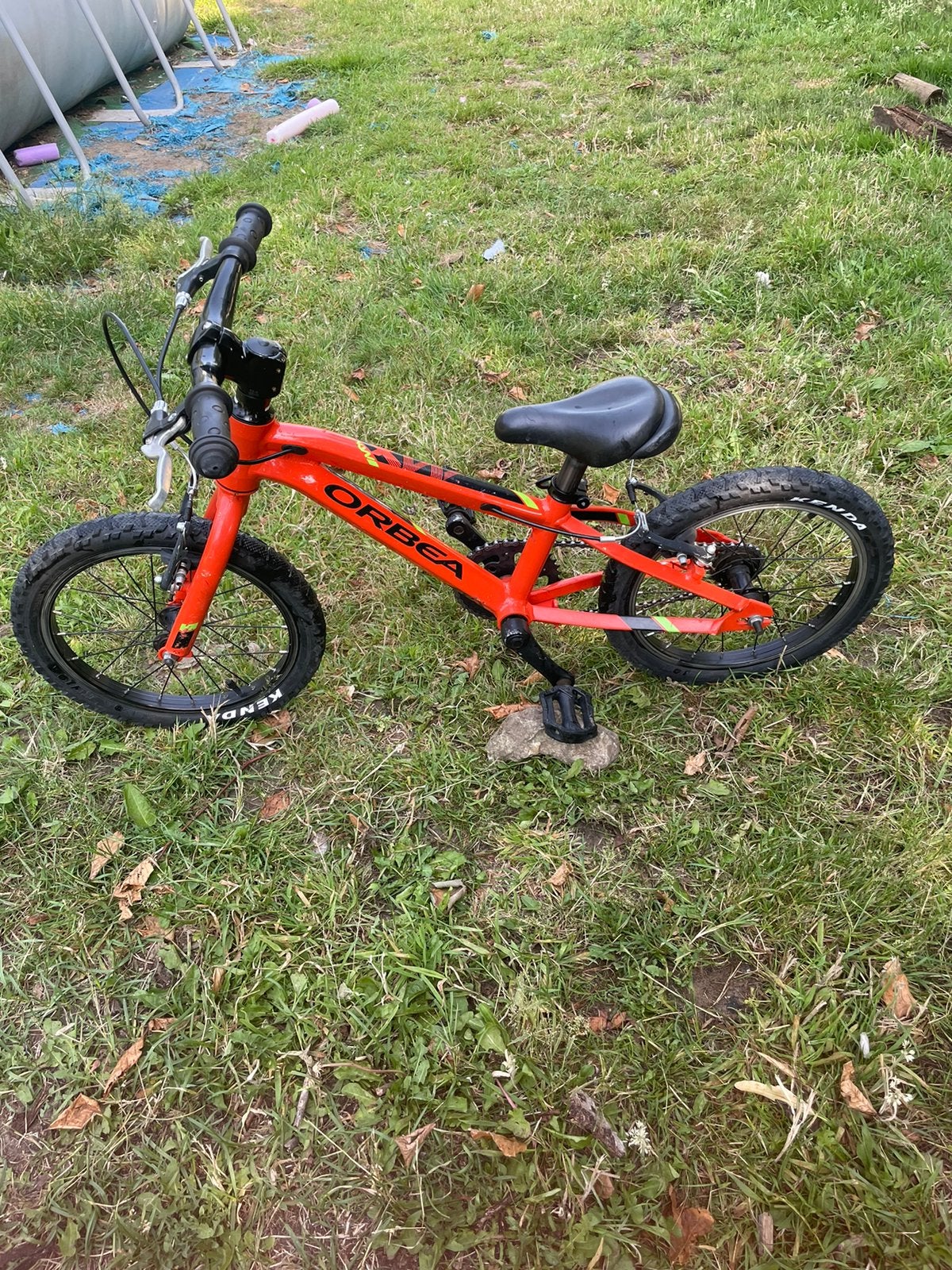 Orbea mx 16 inch, Ophalen, Gebruikt, Velgrem, 16 tot 20 inch