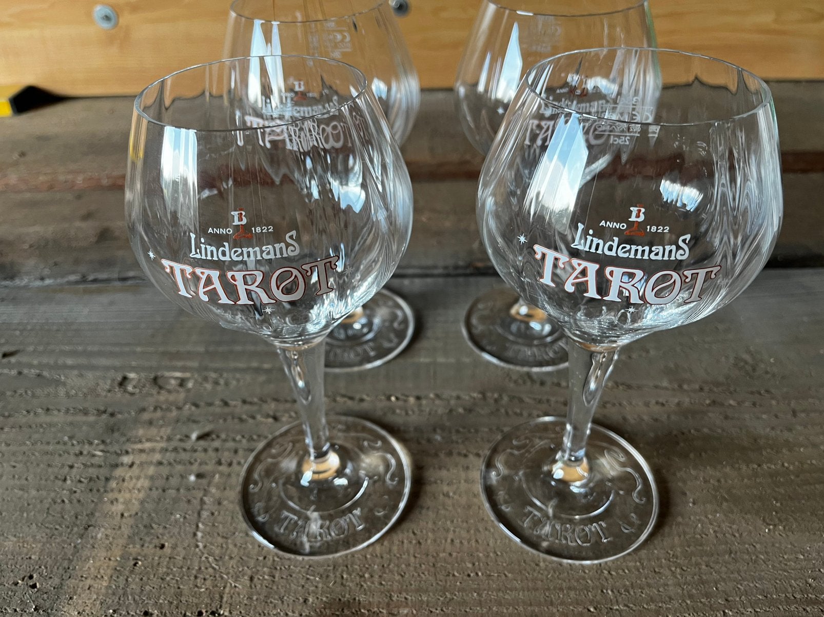 Tarot Lindemans glazen, Collections, Enlèvement, Neuf, Verre à bière