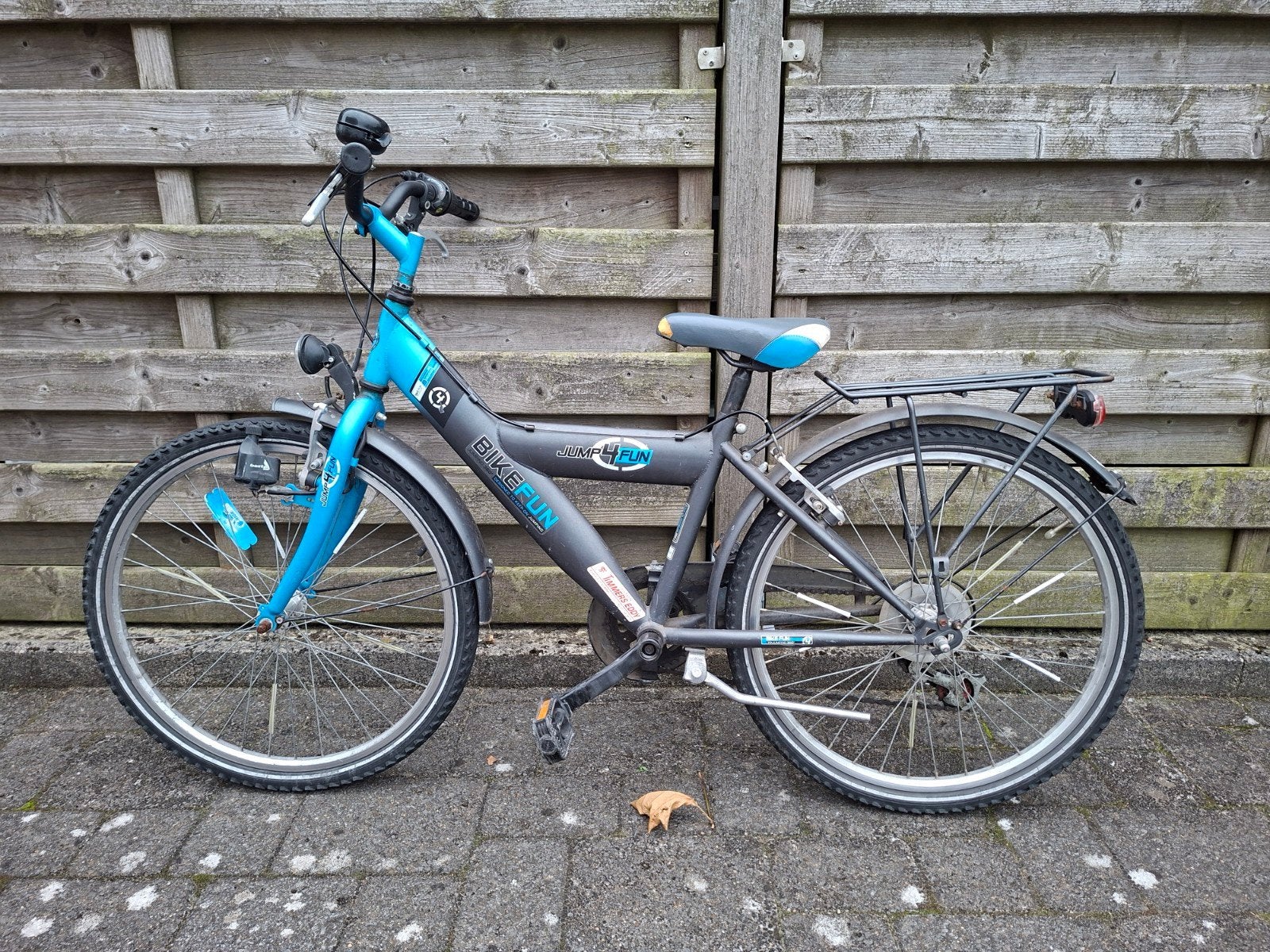 jongens kinderfiets met 6 versnellingen., Fietsen en Brommers, Gebruikt, Velgrem, Versnellingen, Ophalen