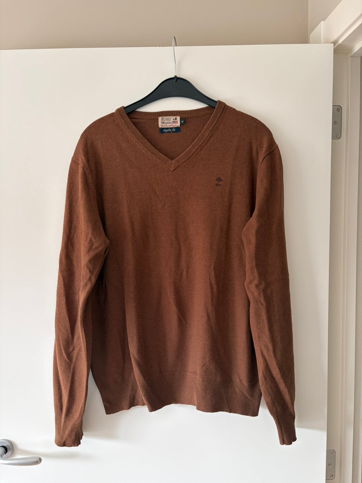 Trui River Woods maat M, Vêtements | Hommes, Pulls & Vestes, Enlèvement ou Envoi, Comme neuf, Taille 48/50 (M), Brun