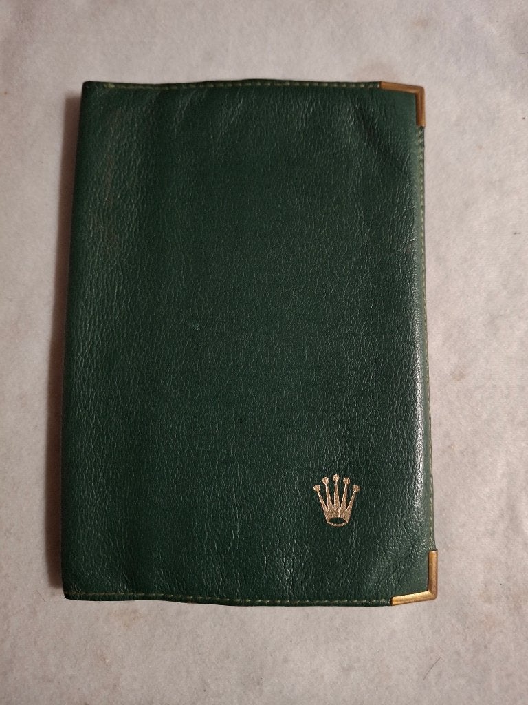 ROLEX origineel lederen paspoort, Ophalen, Overige materialen, Rolex, Polshorloge