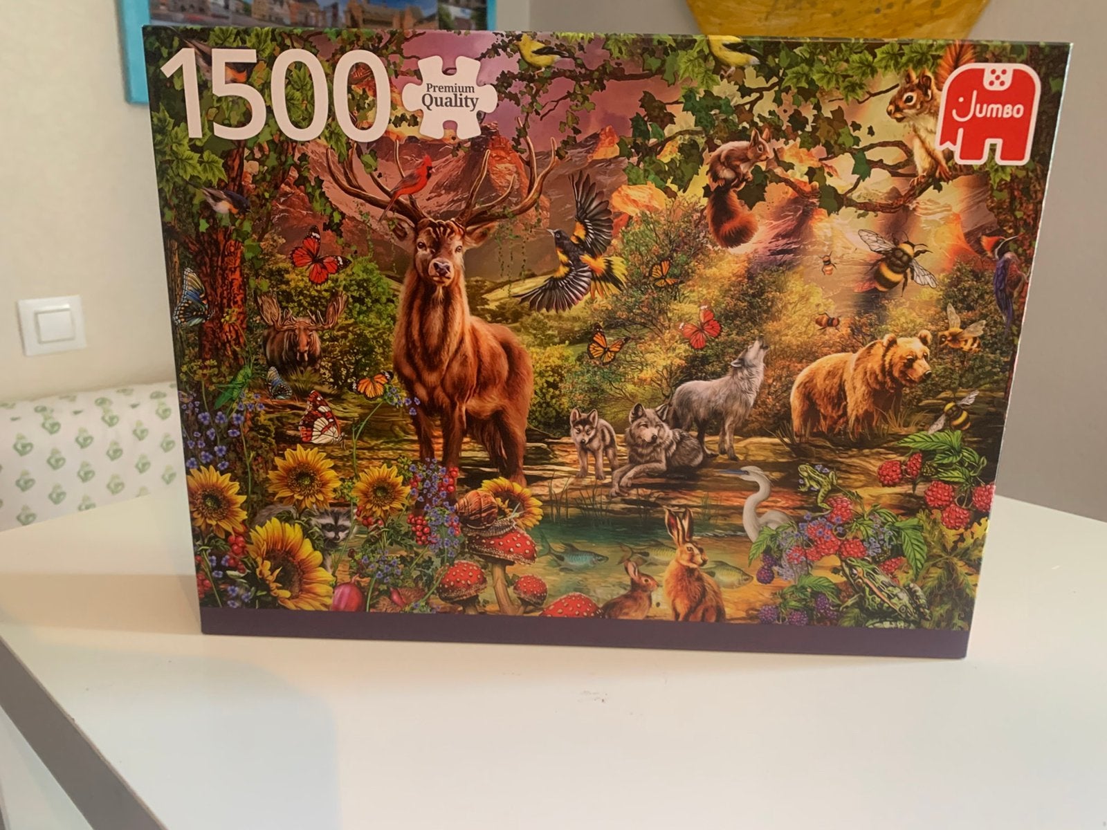 Puzzel herfst, Hobby en Vrije tijd, Ophalen, Zo goed als nieuw