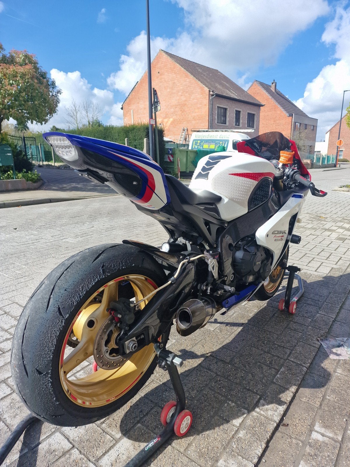 Honda CBR 1000RR FireBlade TriColor Anniversary., Motoren, 4 cilinders, Motorrijbewijs A, Gebruikt, 1000 cc