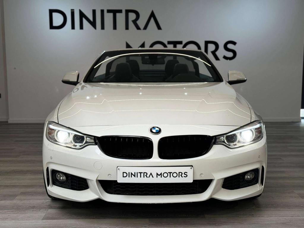 BMW 420 M-Sport Cabrio - Navi/Cruise/LED/Zetel- en Nekvw/Mem, Automaat, 4 zetels, Cabriolet, USB
