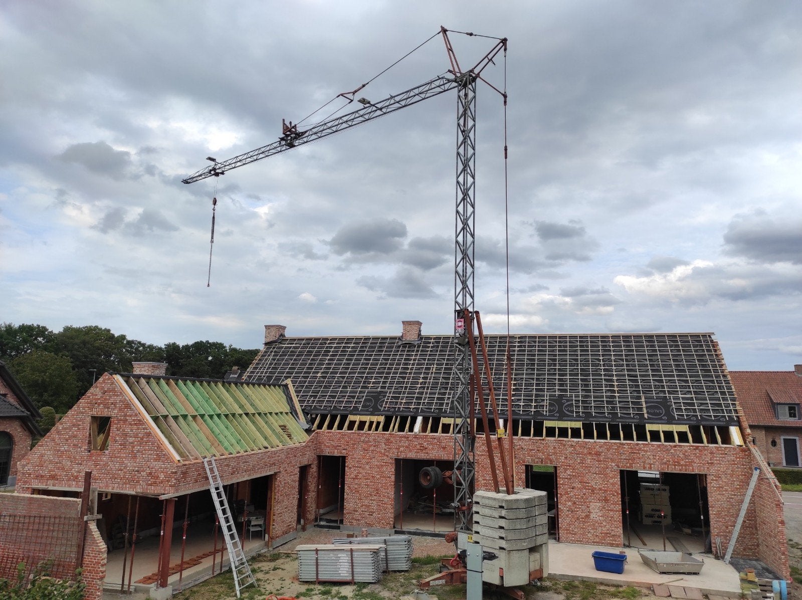 Dalbe HS 211 bouwkraan – onmiddellijk beschikbaar, Ophalen, Kraan