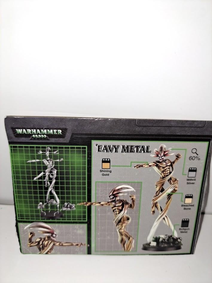 oude metalen necron c'tan deceiver, Hobby en Vrije tijd, Wargaming, Zo goed als nieuw, Warhammer, Figuurtje(s), Ophalen of Verzenden