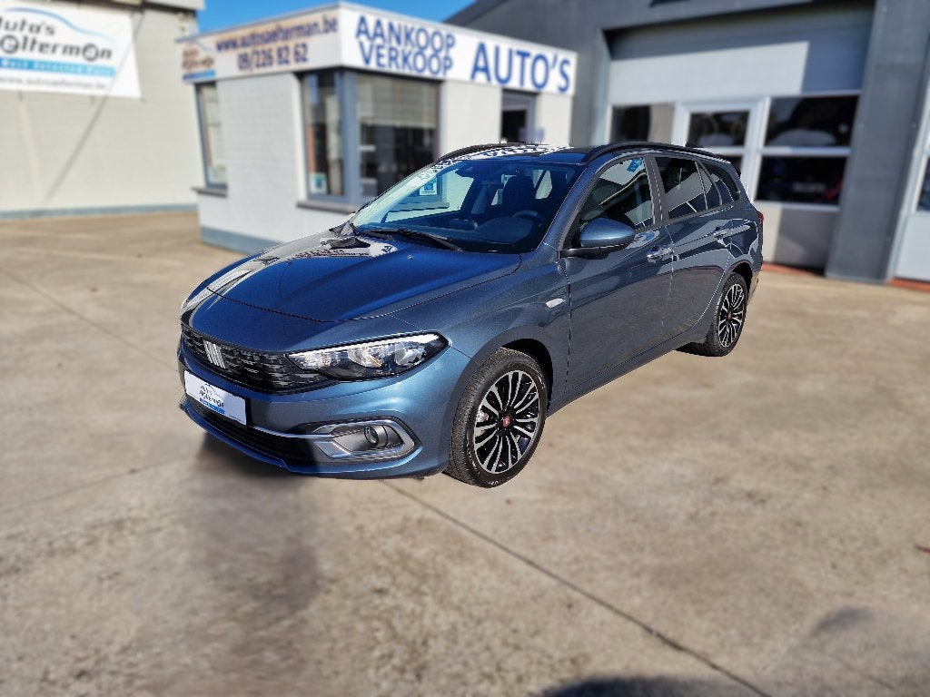 Fiat Tipo SW 1.5 Hybrid AUTOMAAT * CAMERA * APPLE CARPLAY *, Autos, Argent ou Gris, Achat, Euro 6, Entreprise