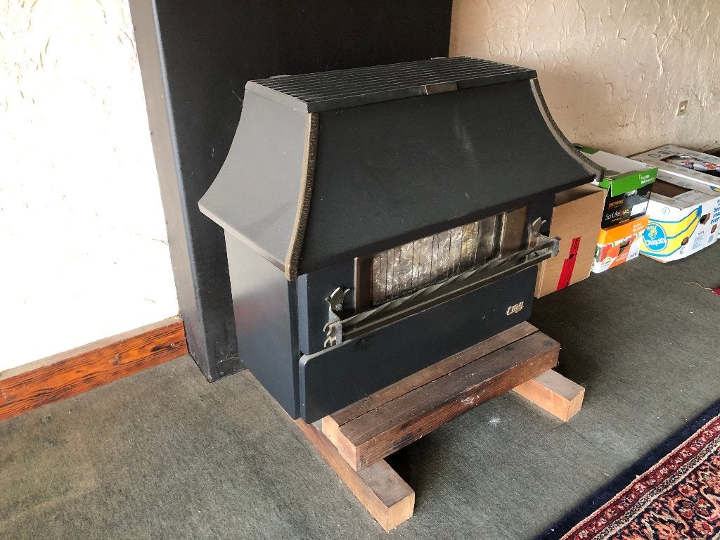 Mazoutkachel, Huis en Inrichting, Ophalen, Gebruikt, Overige brandstoffen