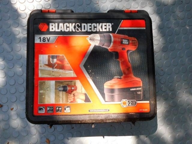 Black & Decker schroef boormachien, Enlèvement ou Envoi, Comme neuf, Foreuse et Perceuse, Vitesse variable