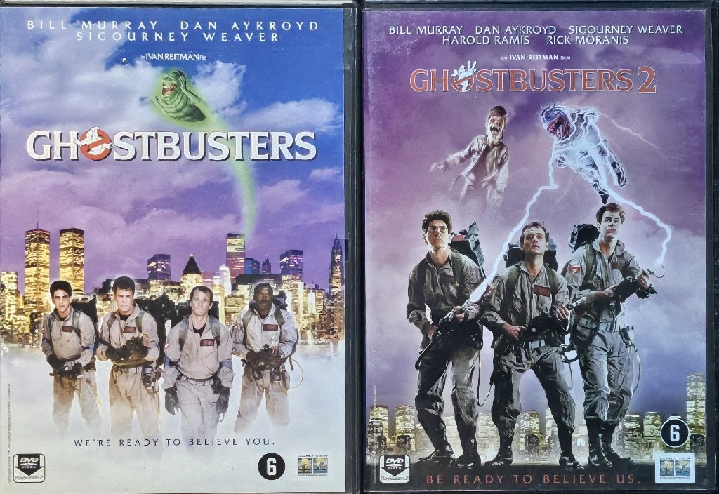Ghostbusters 1 & 2, CD & DVD, DVD | Classiques, Enlèvement ou Envoi, Comédie, Néerlandais, Français