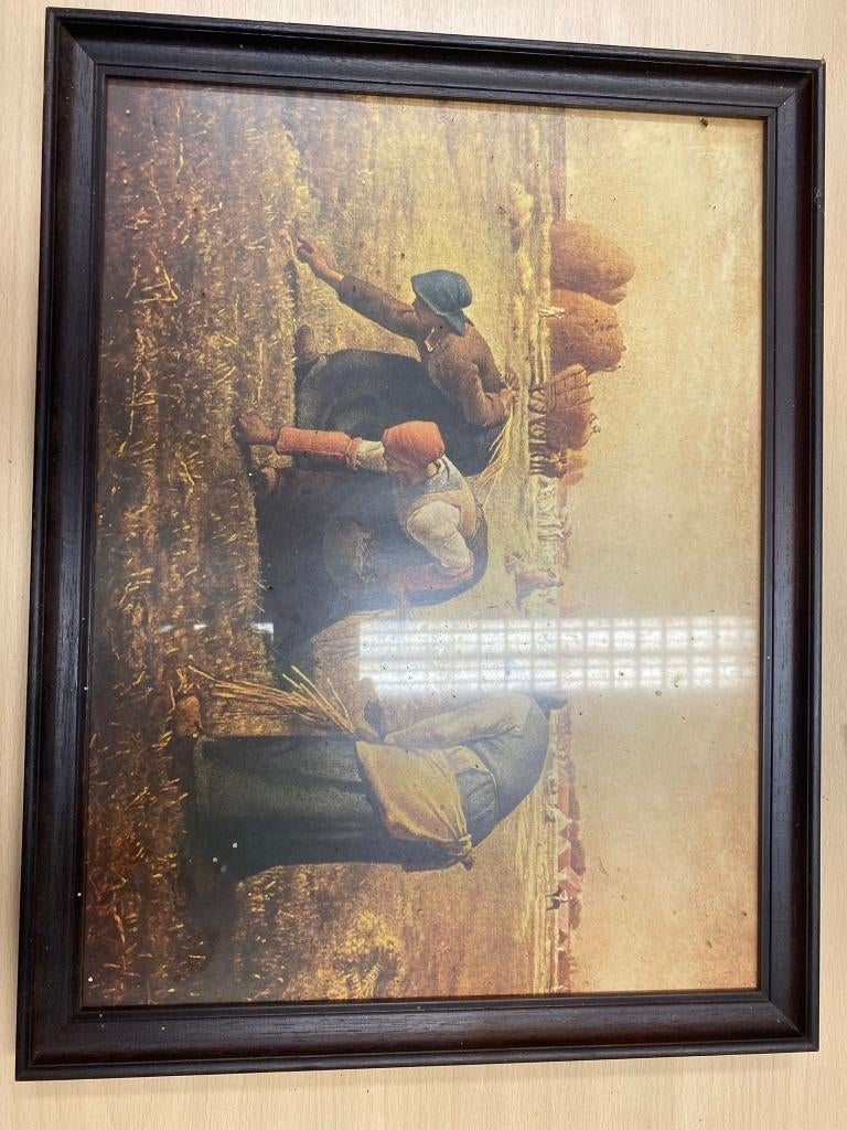 boeren op het veld, Ophalen
