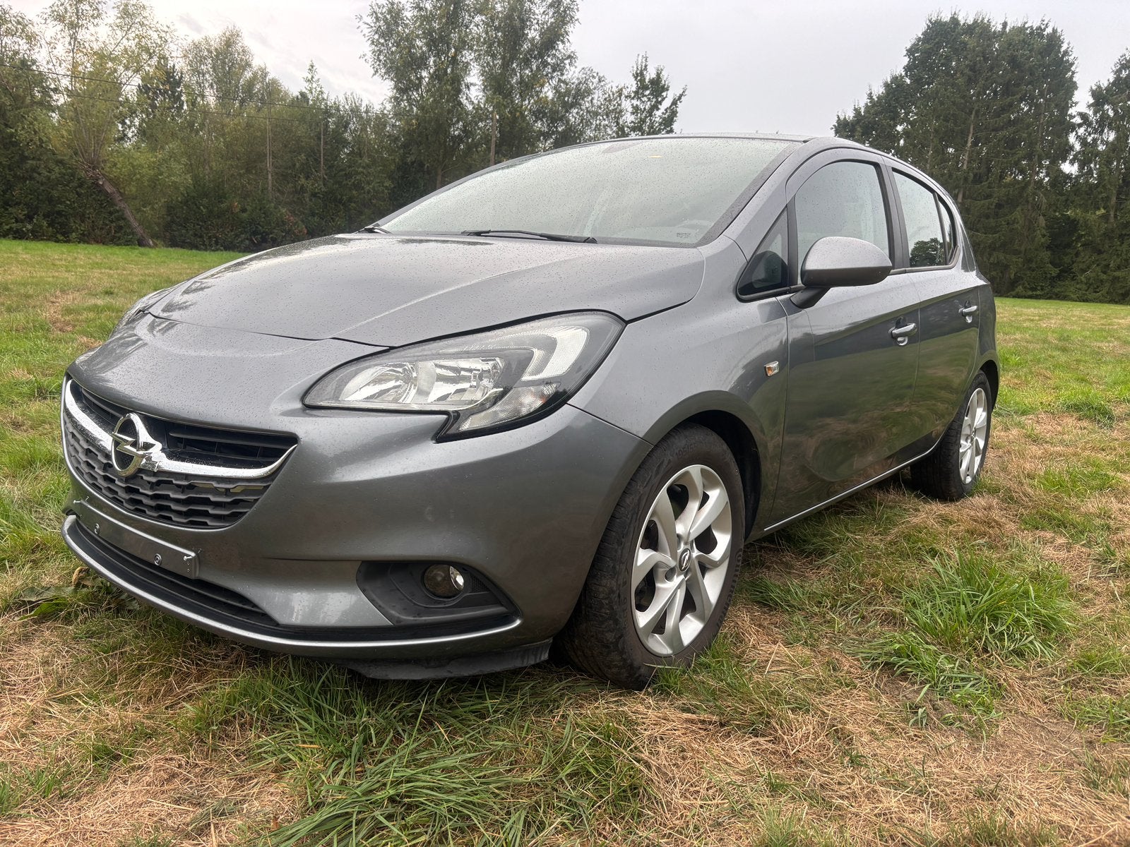 Opel Corsa 1.4i EURO 6b 118.000km 66kW  airco  5 portes, Autos, Argent ou Gris, Achat, Euro 6, Entreprise