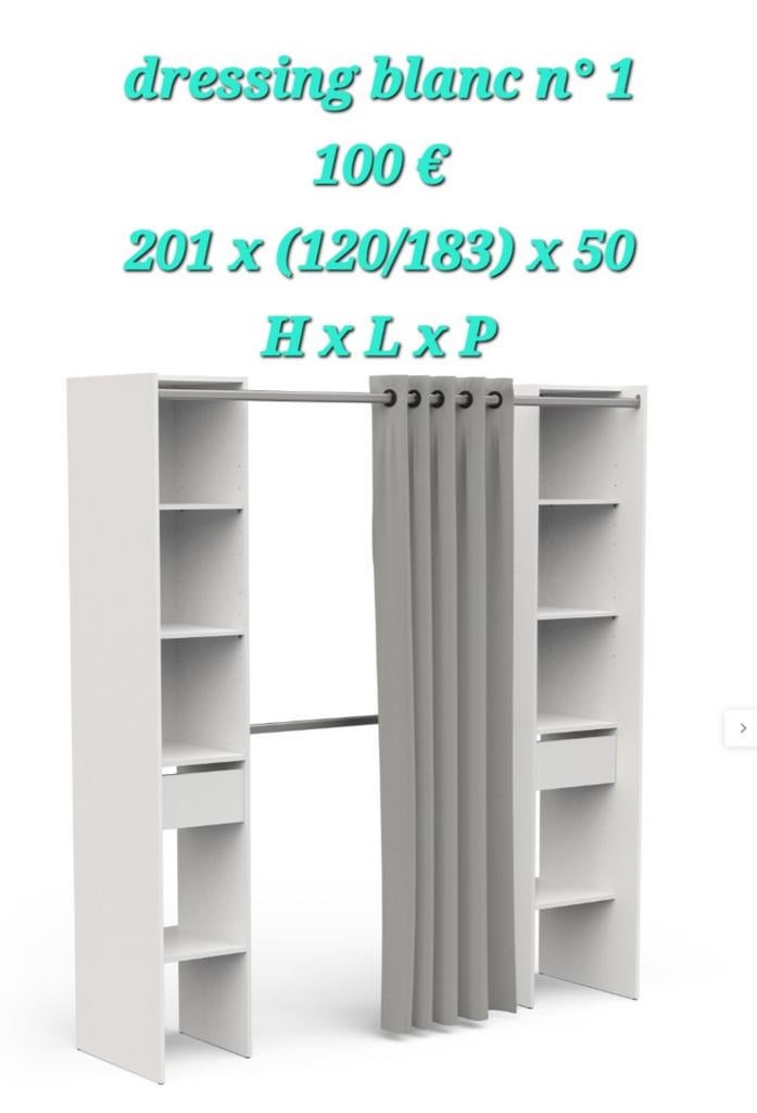 Kleedkamer te koop (levering en installatie mogelijk), Huis en Inrichting, Ophalen, 200 cm of meer, 150 tot 200 cm, Nieuw