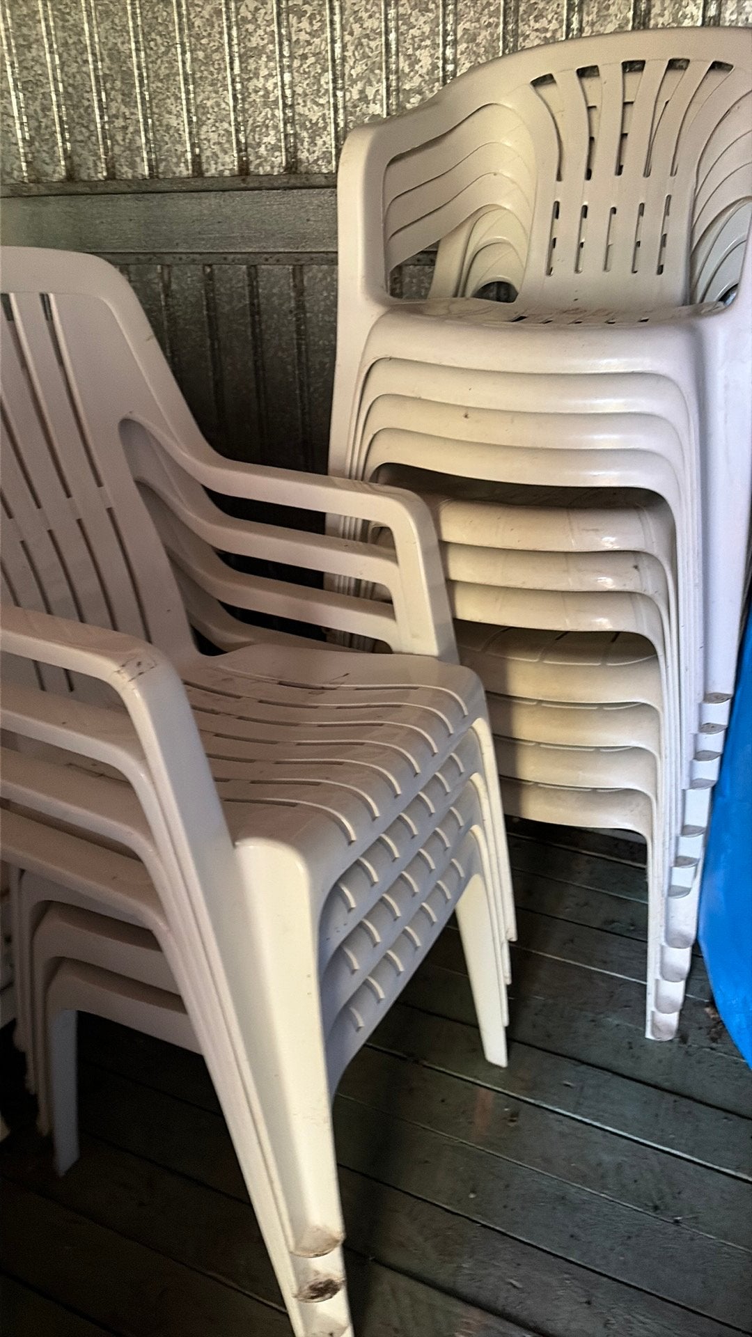 chaises de jardin, Enlèvement, Utilisé