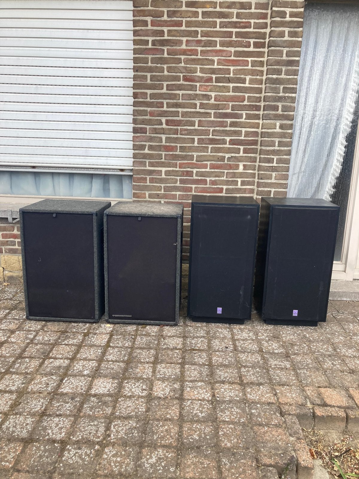 2x set boxen cerwin vega, TV, Hi-fi & Vidéo, Enlèvement, Comme neuf