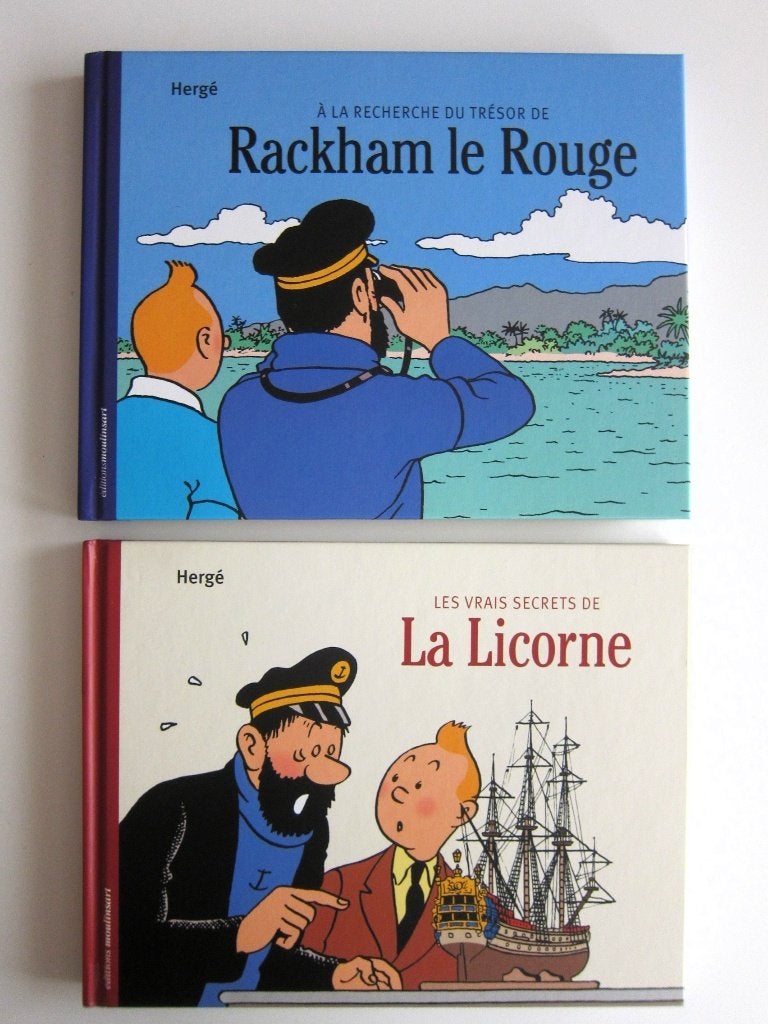 Tintin : La Licorne et Rackham le rouge à l'italienne neufs., Neuf, Plusieurs BD, Enlèvement ou Envoi, Hergé
