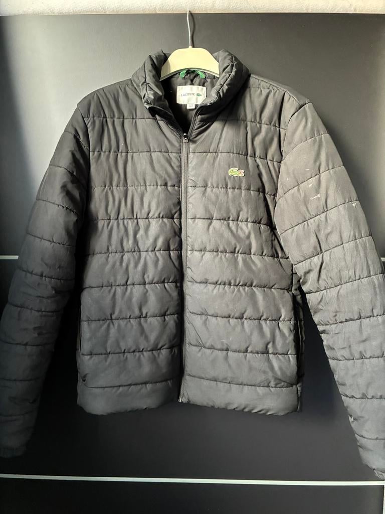 Jas van Lacoste (met kap), Verzenden, Gedragen, Maat 46 (S) of kleiner, Zwart