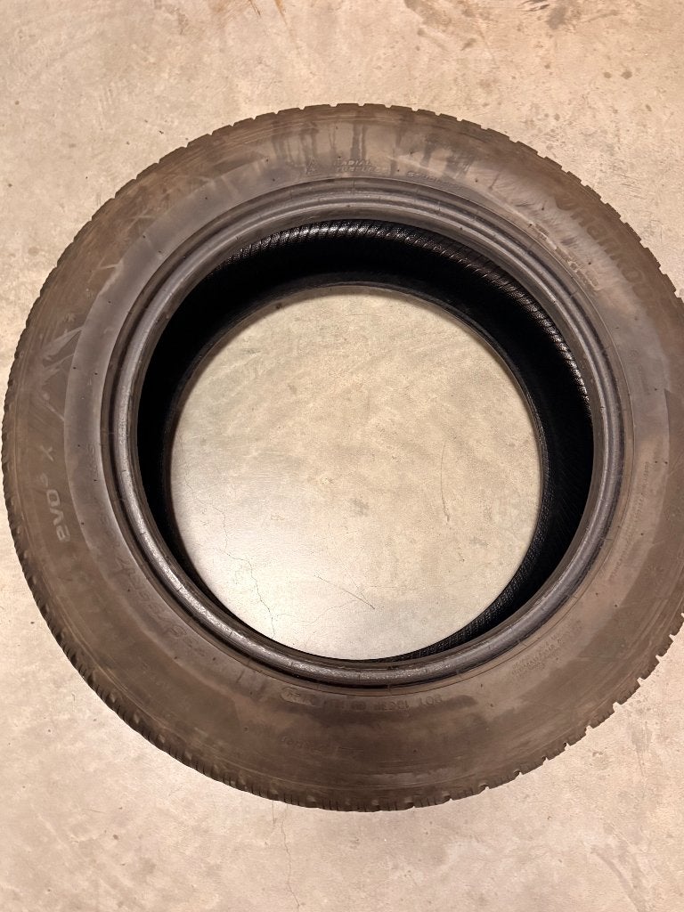 4x Winterbanden 235/55 R17 – Goede Staat – Set van 4, Ophalen, Nieuw, 17 inch, Winterbanden