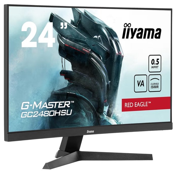 Iyama monitor, Computers en Software, Monitoren, Ingebouwde speakers, VA, Full HD, Zo goed als nieuw