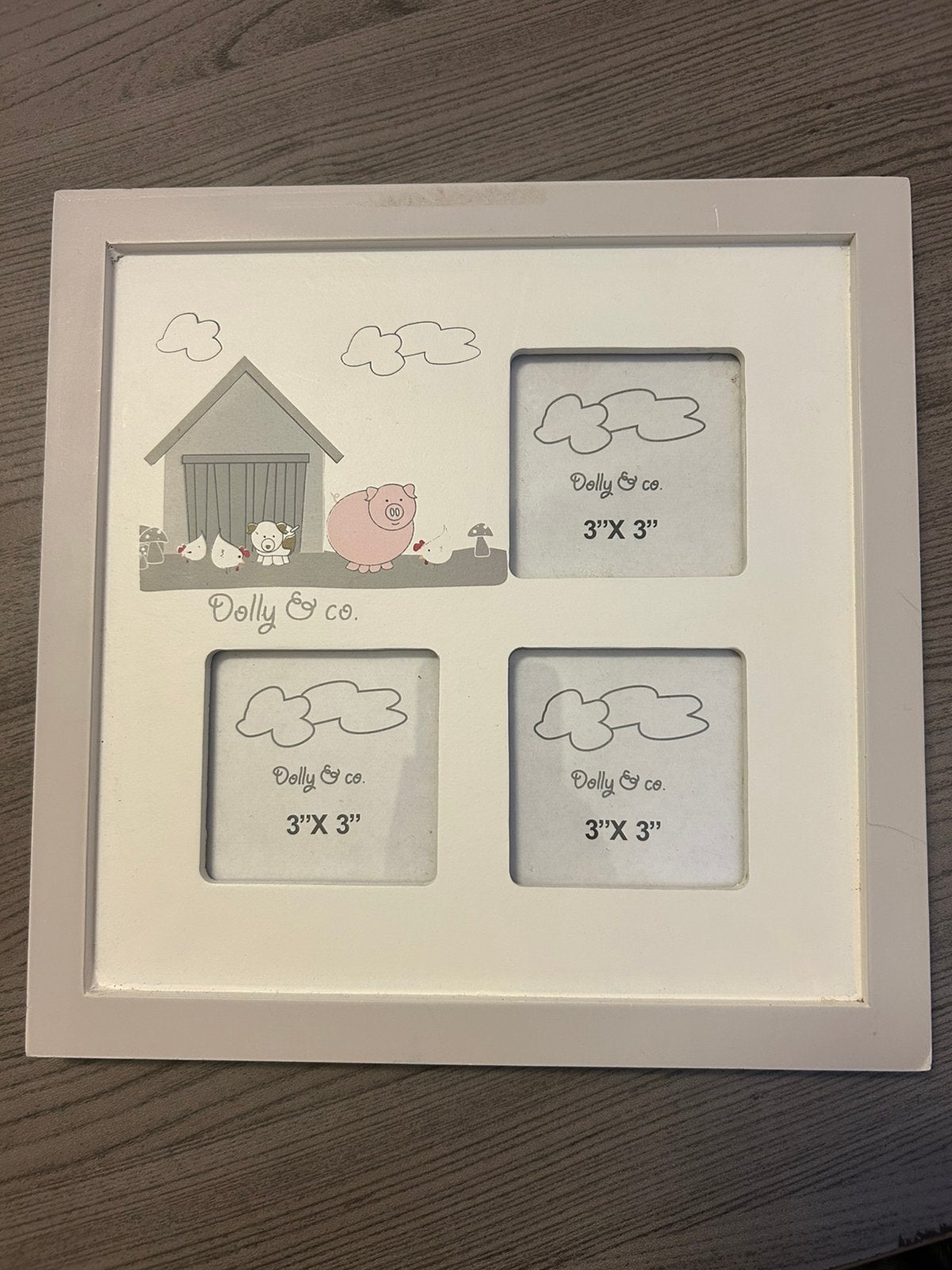 Fotokader van Dolly & Co., Ophalen, Hout, Collagefotolijst, Grijs
