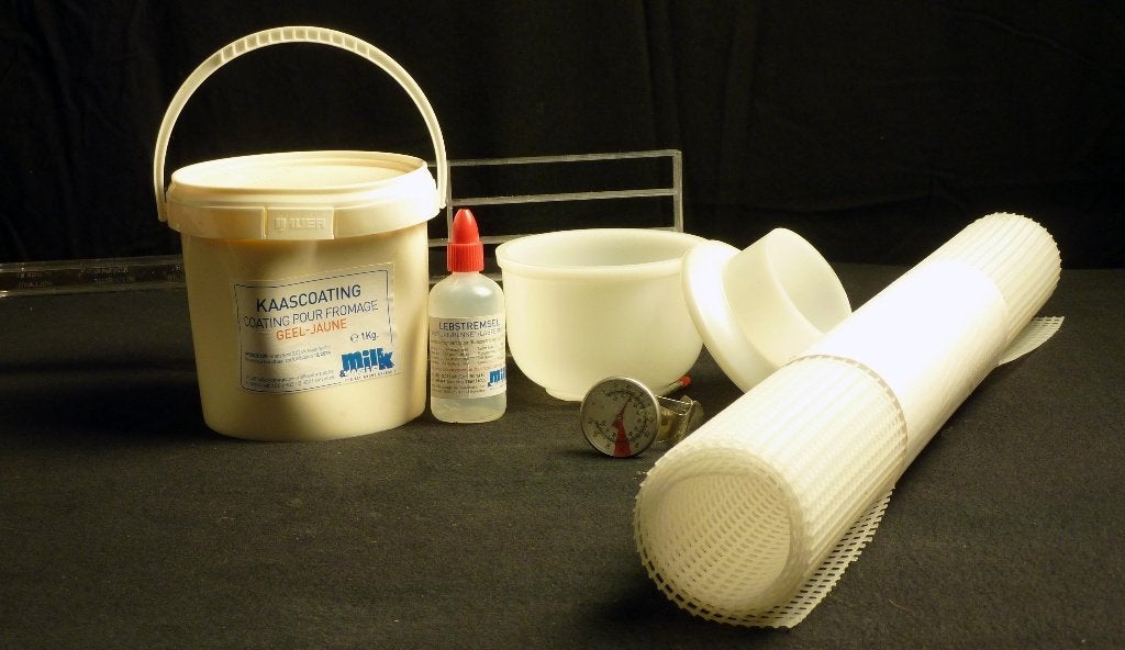 Kit de fabrication du fromage (+ coating!), Hobby & Loisirs créatifs, Hobby & Loisirs Autre, Utilisé, Enlèvement ou Envoi