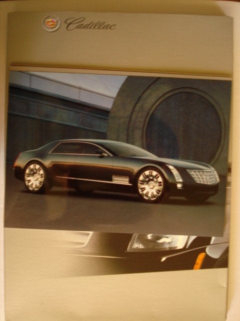 Cadillac range 2003 Persmap Farde de presse Pressemappe Pres, Envoi, Comme neuf, Chevrolet
