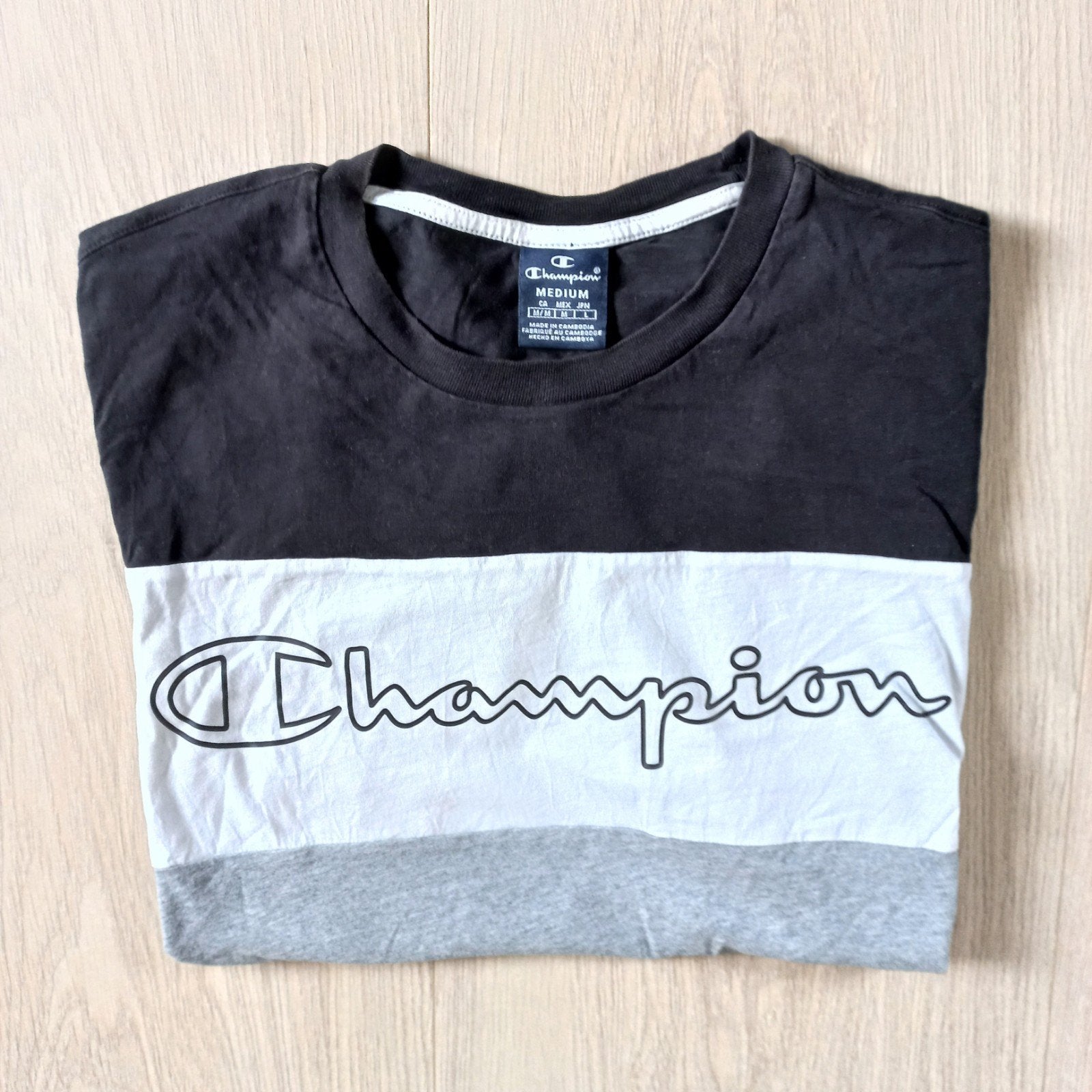 Chemise Champion élégante taille M avec grand logo, Vêtements | Hommes, Envoi, Taille 48/50 (M), Multicolore, Champion
