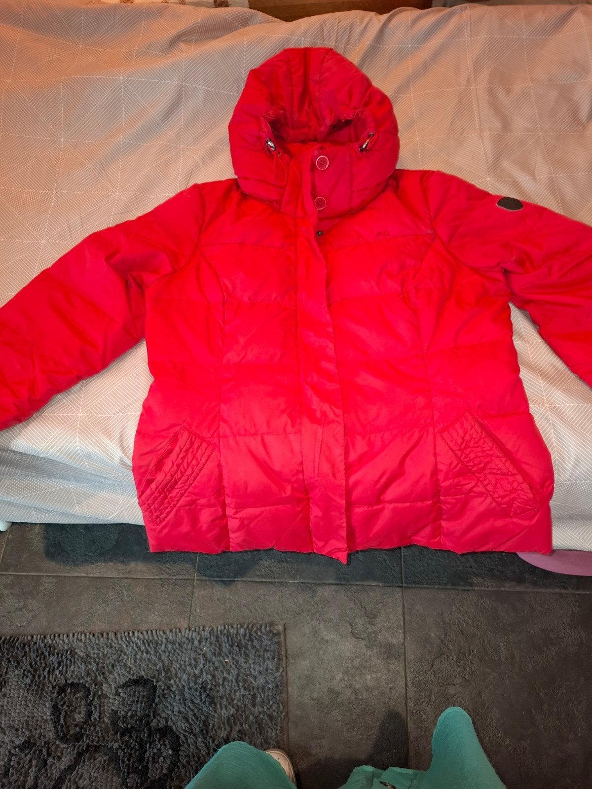 Mc Gregor rode jas voor 18€ !!!, McGregor, Gedragen, Rood, Ophalen
