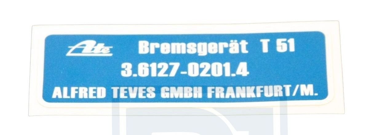 Volvo Sticker ATE Volvo onderdeel nr 195, Ophalen of Verzenden, Nieuw