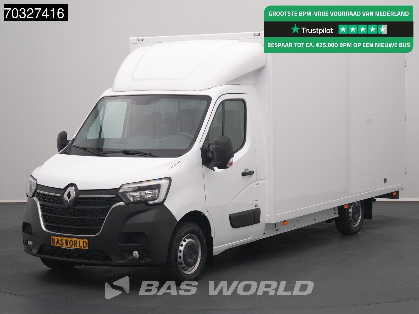 Renault Master 165PK BPM VRIJ! Lowliner Bakwagen Navi LED Ai, Auto's, Stof, Gebruikt, 4 cilinders, Renault