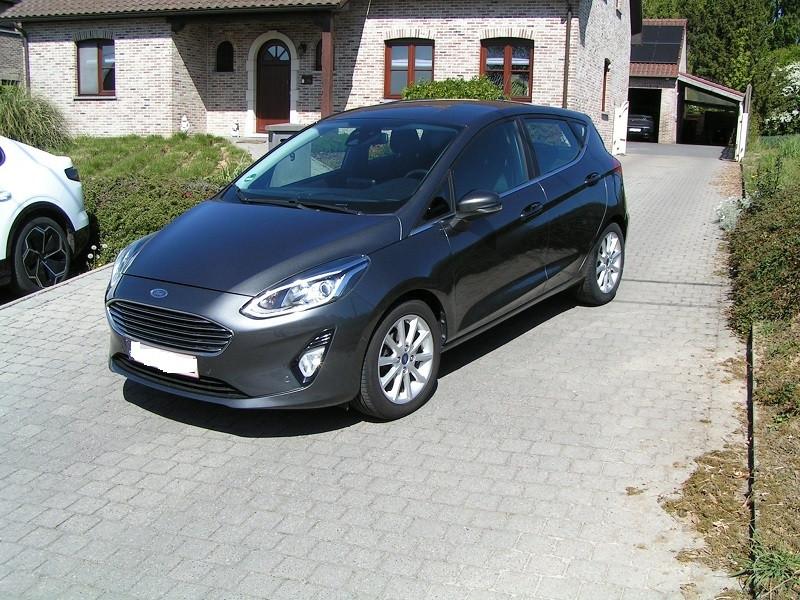 Ford Fiesta 1.5 tdci, Titanium, '2017, 92000km, Auto's, Voorwielaandrijving, Stof, 4 cilinders, 5 deurs