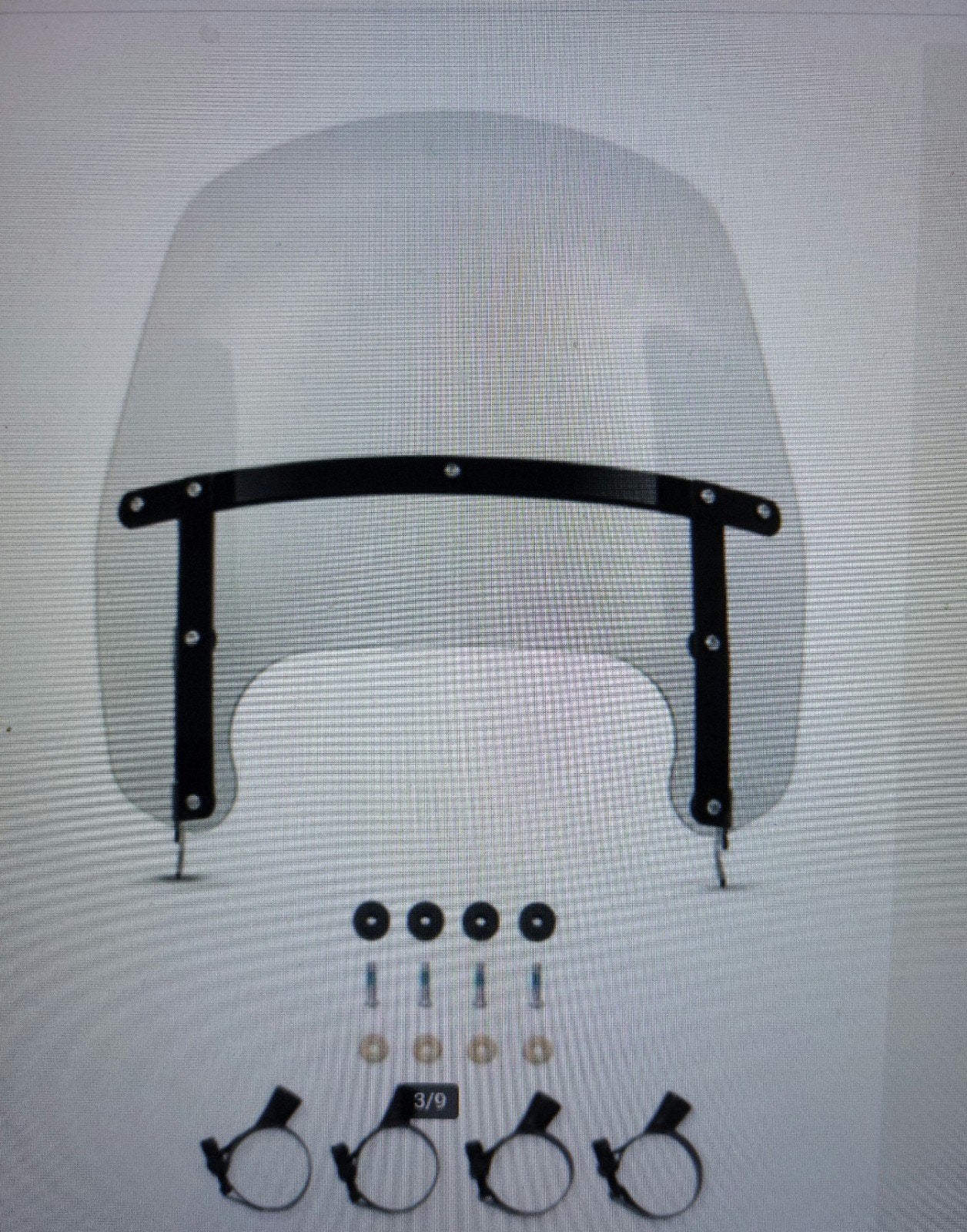HARLEY DAVIDSON FAT BOB Windscherm QUICK RELEASE, Motoren, Onderdelen | Harley-Davidson, Nieuw, Ophalen