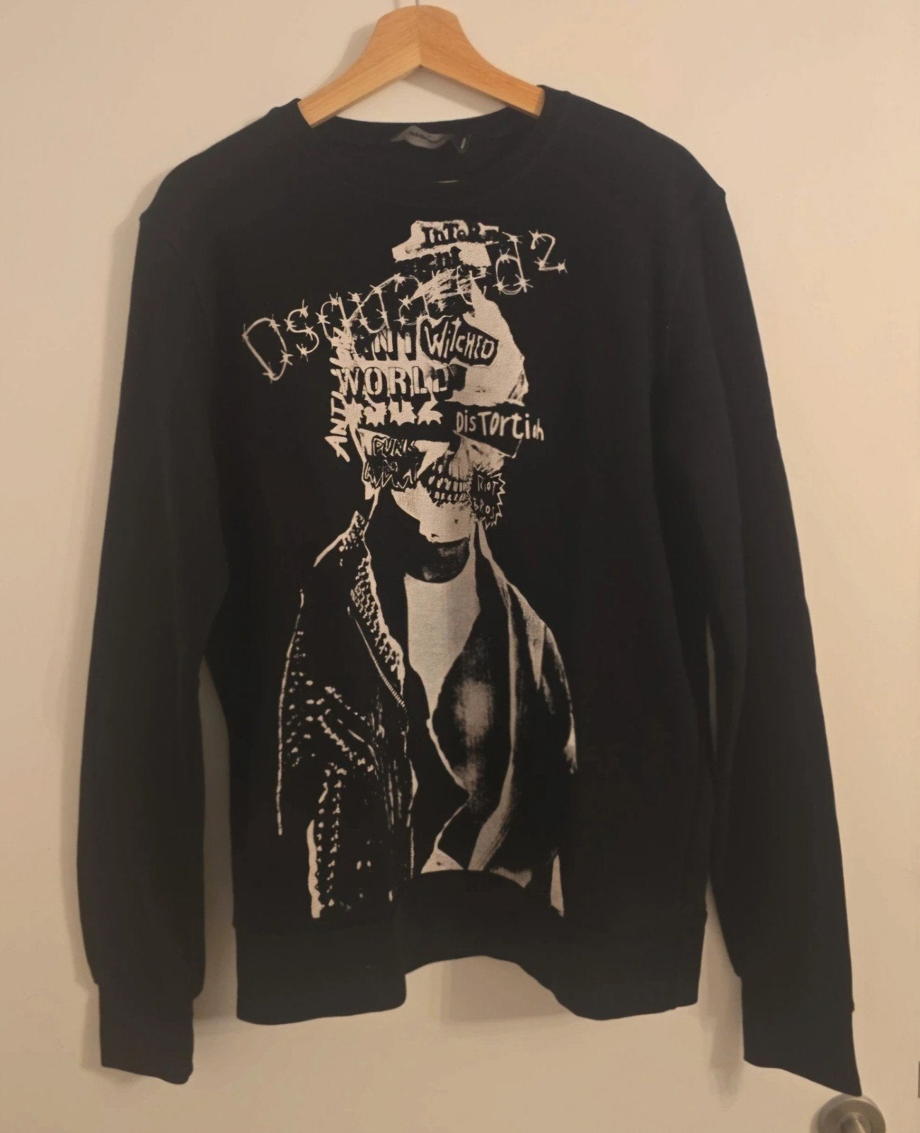 Dsquared2 trui, Dsquared2, Zwart, Zo goed als nieuw, Verzenden