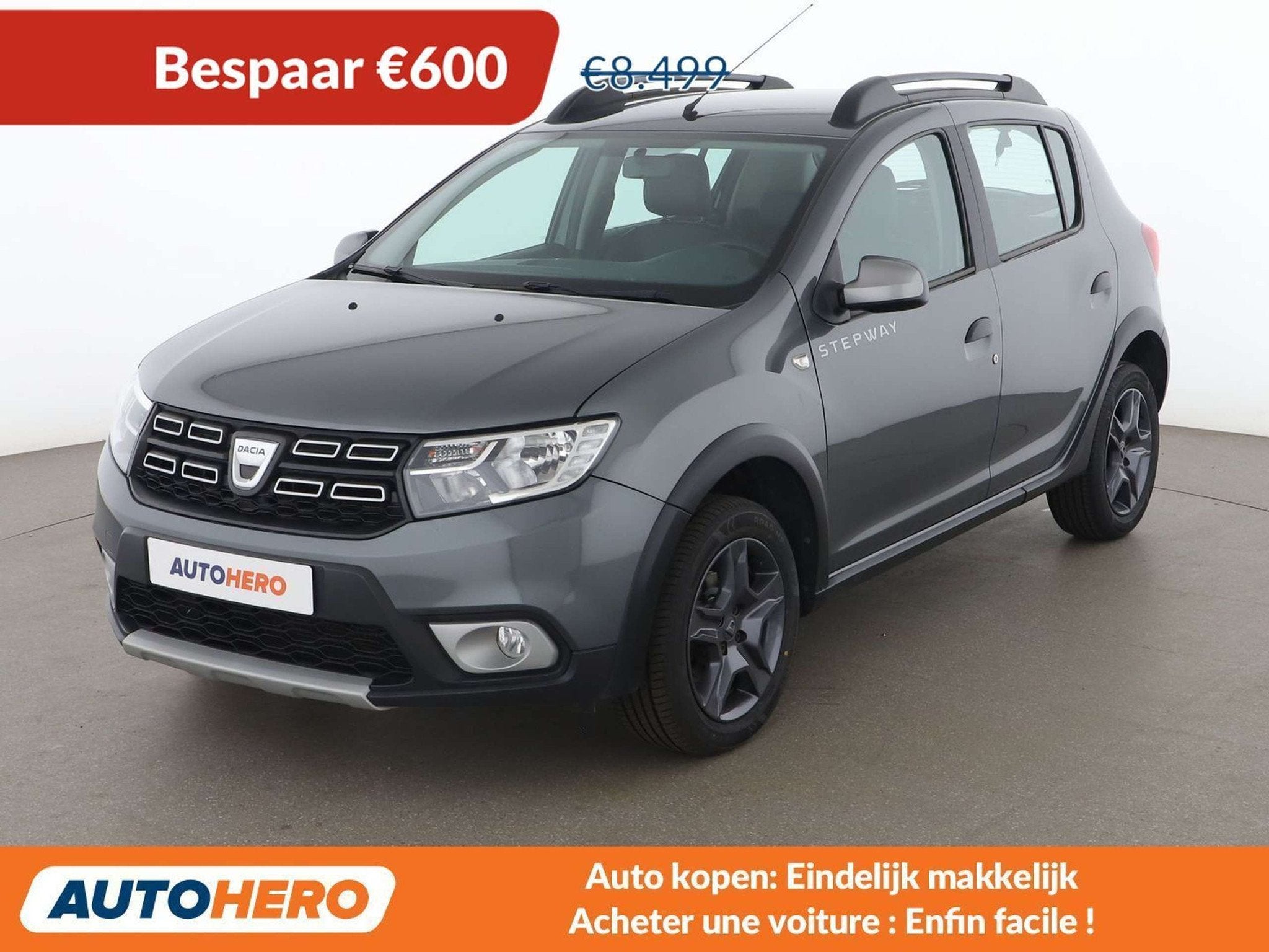 Dacia Sandero 1.5 dCi Stepway Celebration, Autos, Argent ou Gris, Achat, 1165 kg, Boîte manuelle