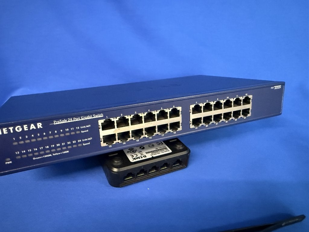 switch Netgear JGS524 24 ports, Verzenden, Gebruikt