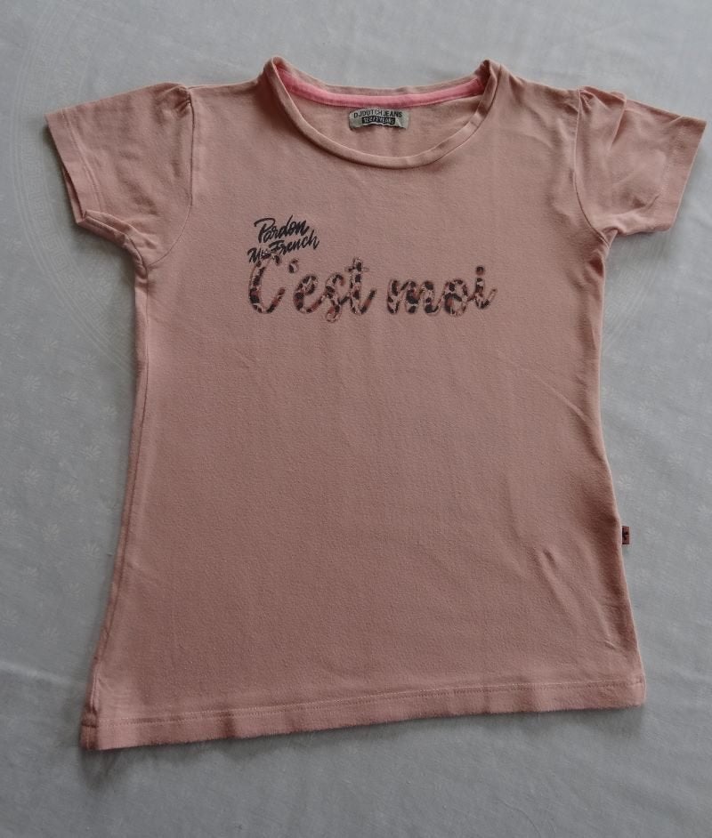 T-shirts – Meisjes Maat 122-128, Ophalen of Verzenden, Zo goed als nieuw, Meisje, Shirt of Longsleeve