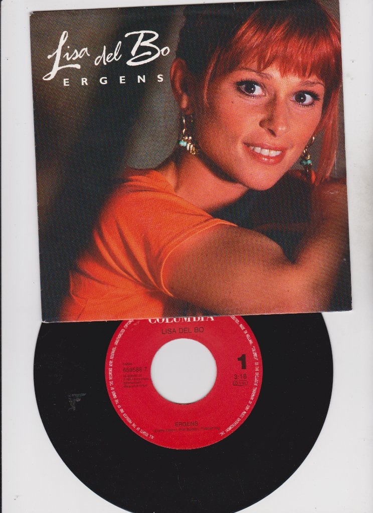 Lisa Del Bo – Ergens    1993    MINT, Cd's en Dvd's, 7 inch, Ophalen of Verzenden, Overige typen, Nederlandstalig