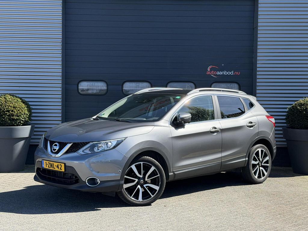 Nissan Qashqai 1.2 Tekna | Panoramadak | 360* Camera | Lane, Auto's, Gebruikt, 4 cilinders, 116 pk, Leder