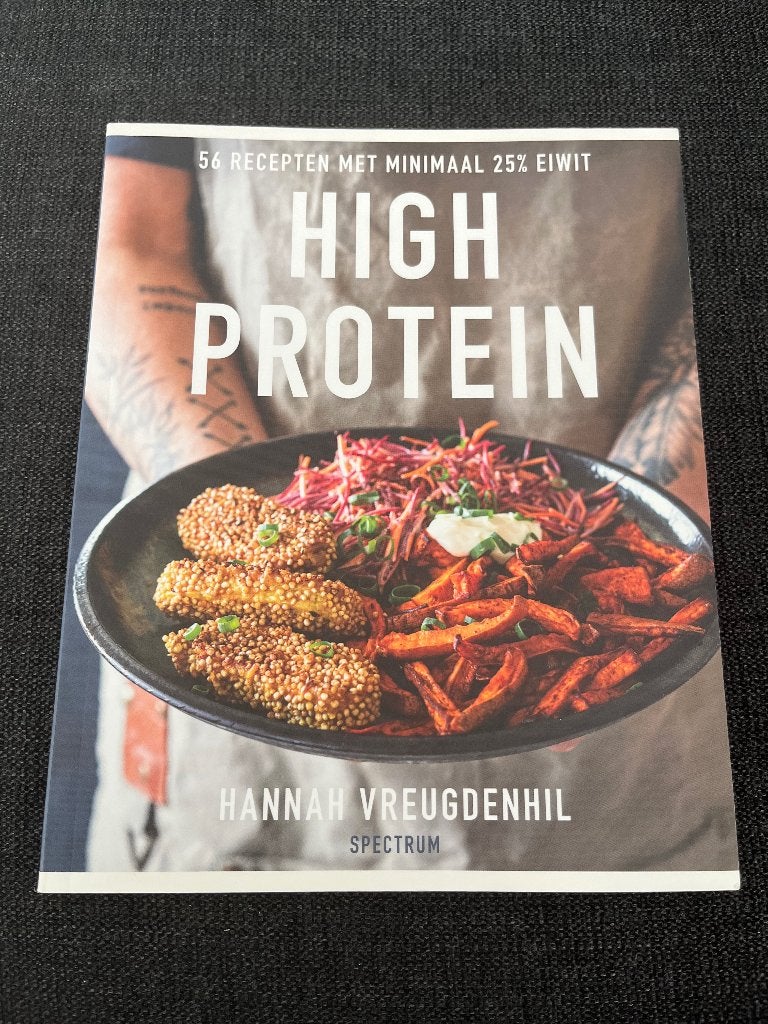High Protein. Hannah Vreugdenhil., Boeken, Voorgerechten en Soepen, Gezond koken, Ophalen of Verzenden, Zo goed als nieuw