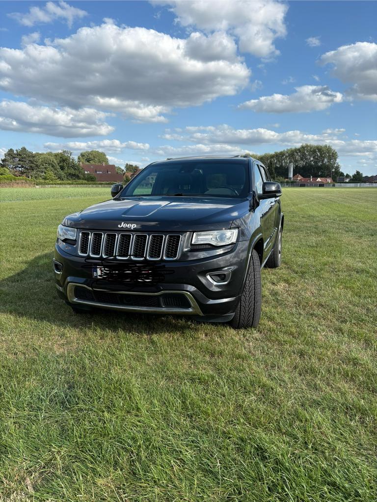 Jeep Grand Cherokee 3.0 overland, Auto's, Automaat, Euro 5, Zwart, Zwart