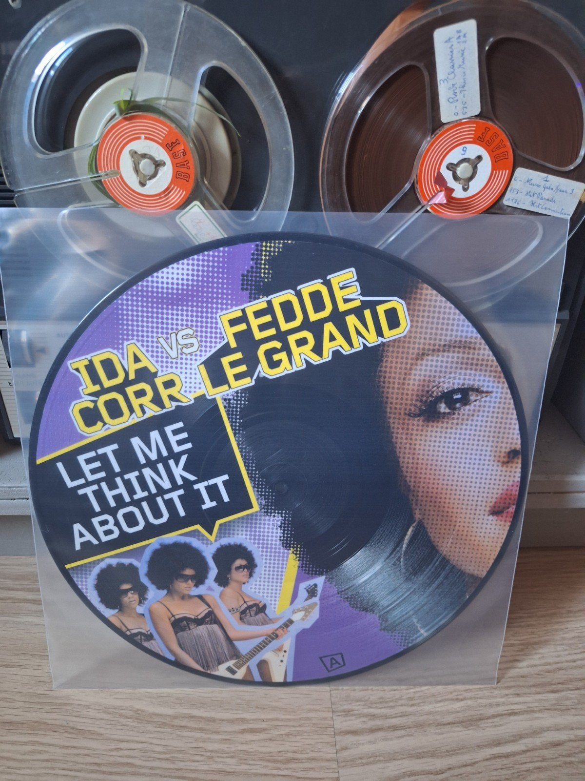 Lp Ida Corr Vs Fedde Le Grand - Let Me Think About It, CD & DVD, Vinyle coloré, House, Comme neuf, Enlèvement
