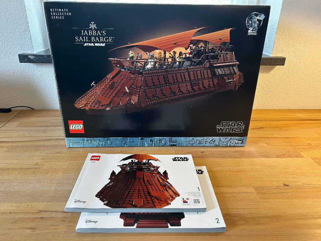 Lego Star Wars 75397 - Jabba's Sail Barge - UCS, Kinderen en Baby's, Star Wars, Lego, Ophalen of Verzenden, Zo goed als nieuw