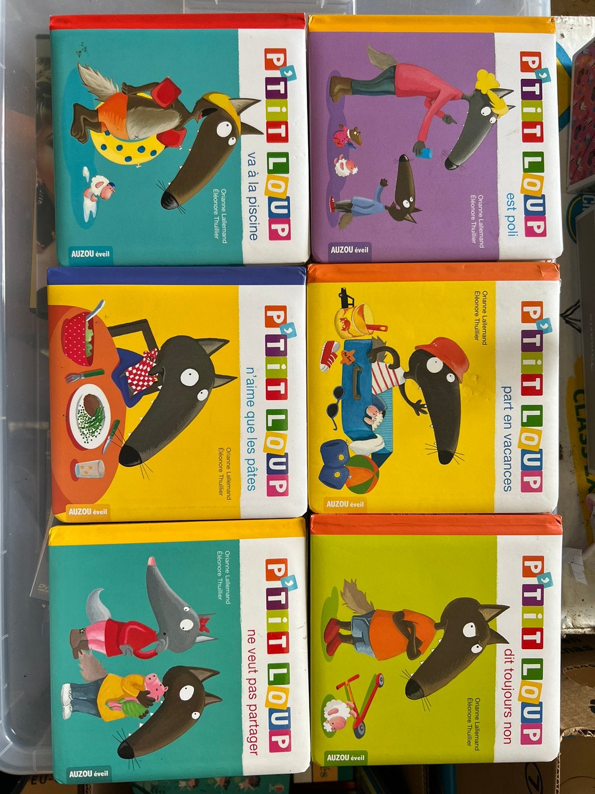 Livres Petit Loup (2 à 6 ans), Enlèvement, Comme neuf