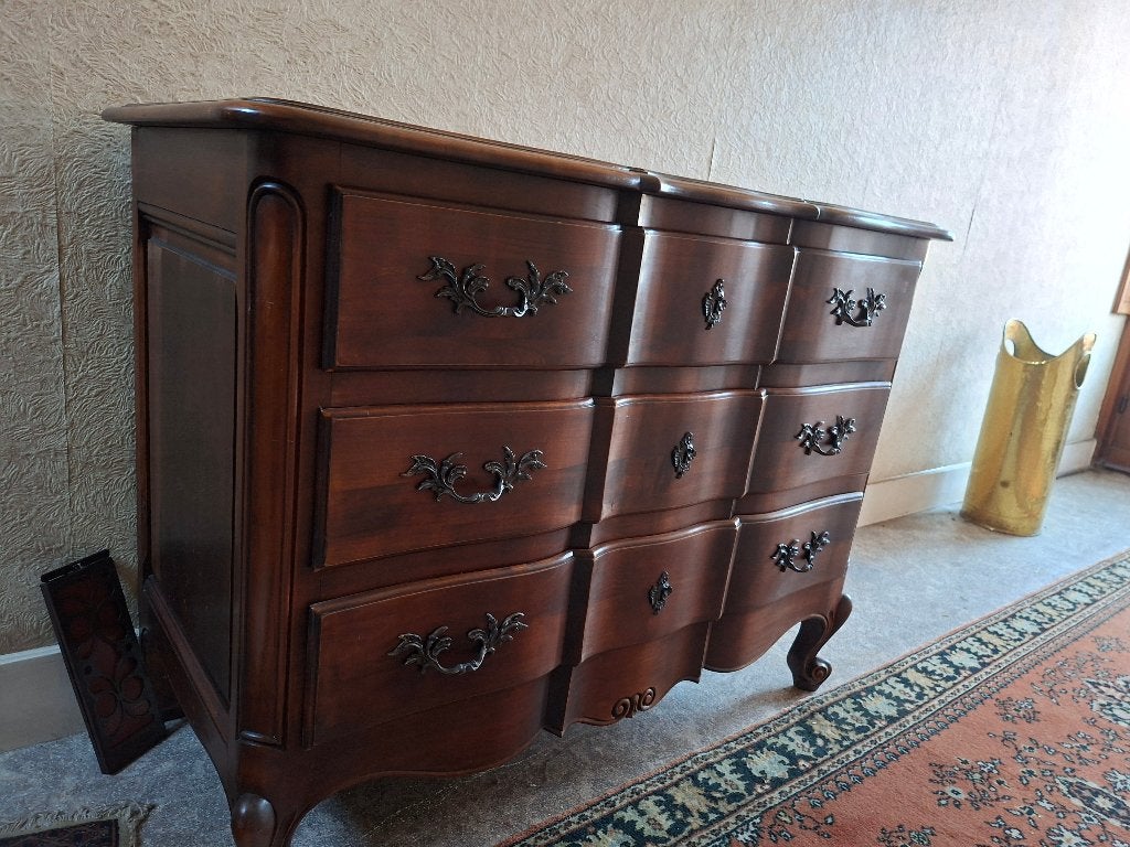 Stijlvolle massieve houten commode, Ophalen