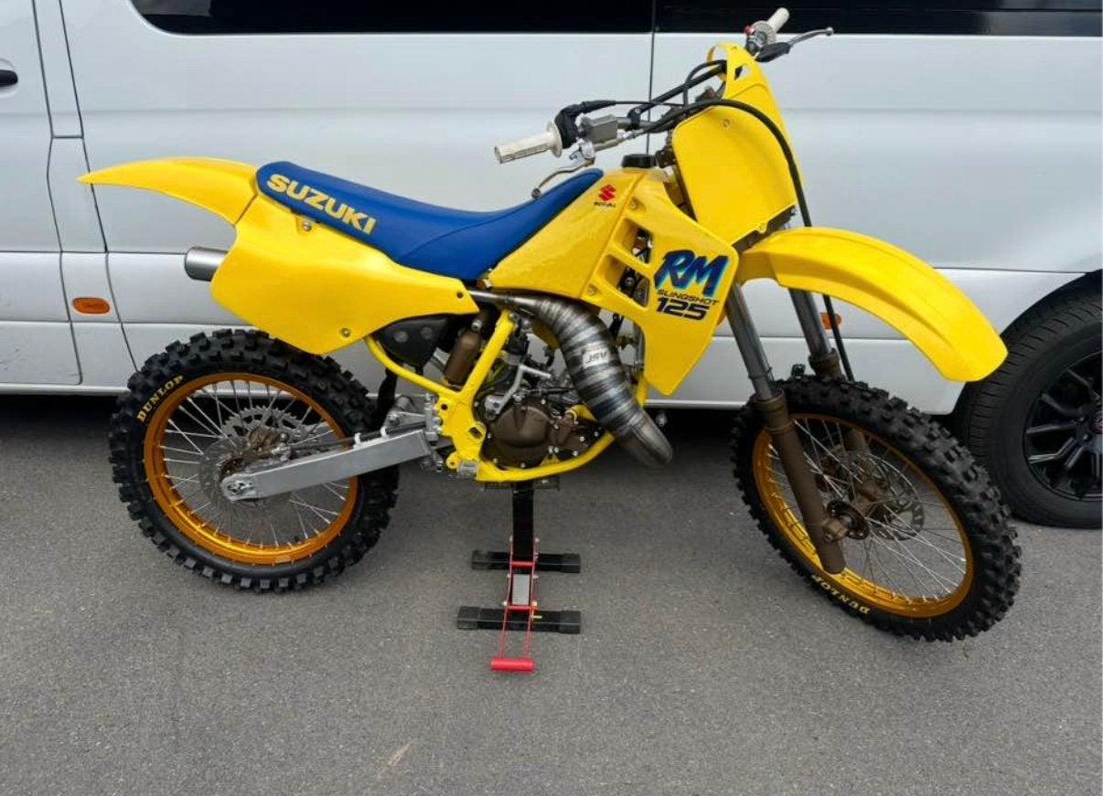 Suzuki RM125 1989 entièrement restaurée, Motos, Enlèvement ou Envoi, Révisé