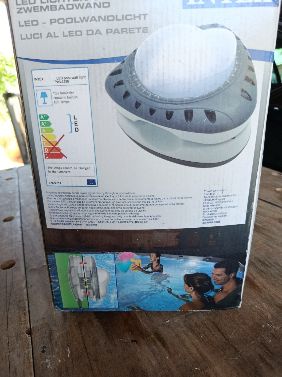 Intex magnetische zwembad ledverlichting., Ophalen